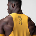 0949. Laser-Vent™ Singlet Tank - Amber/Black