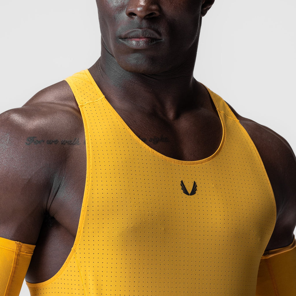 0949. Laser-Vent™ Singlet Tank - Amber