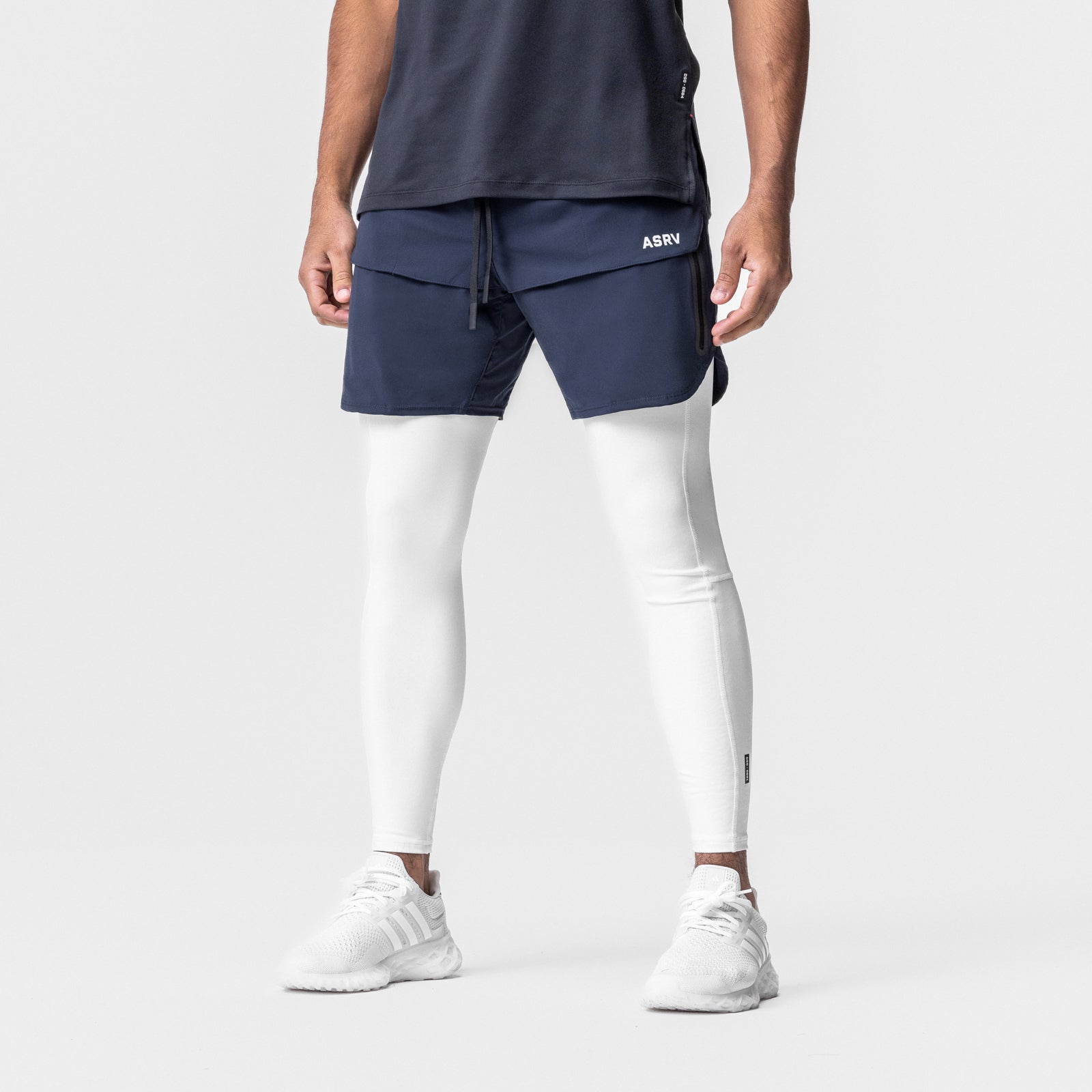0689. Tetra-Lite® 7" Tech Short - Navy