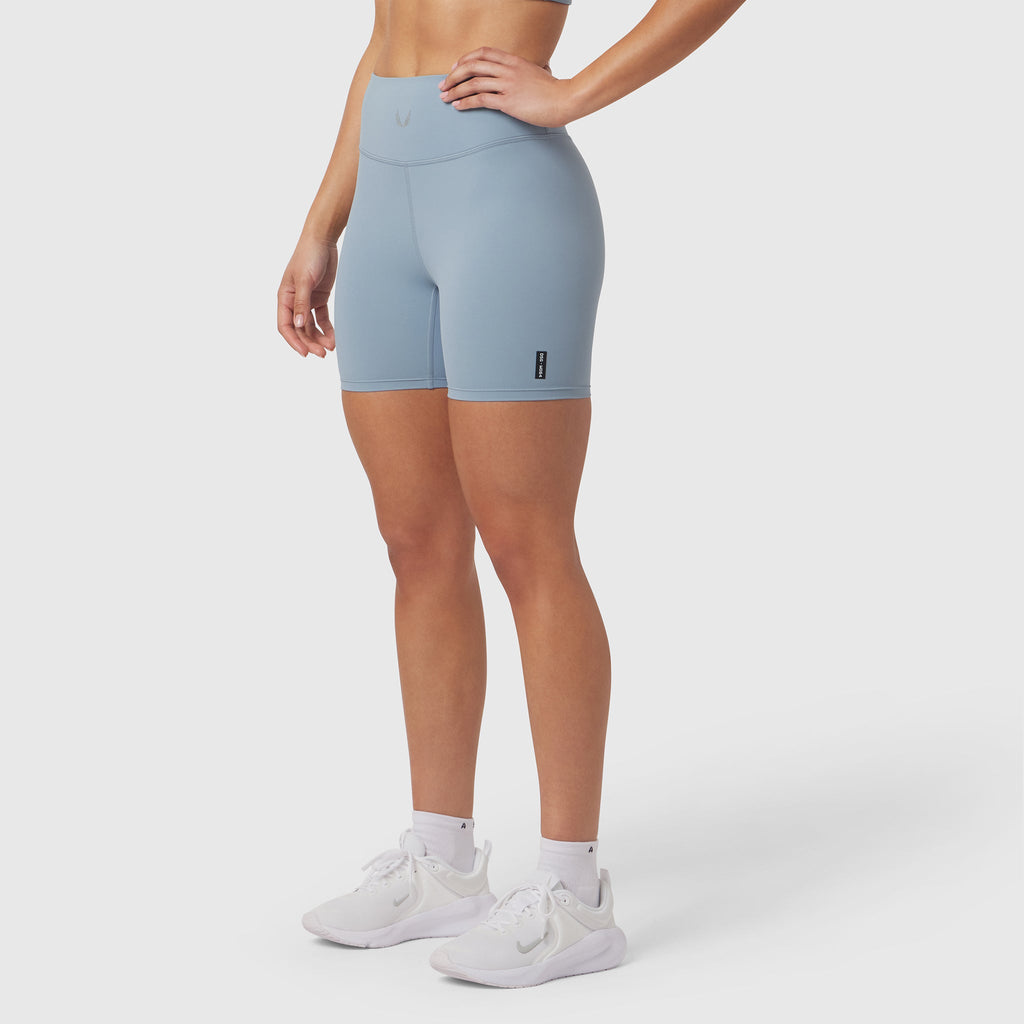W064. LYCRA® ADAPTIV Biker Short - Light Sky