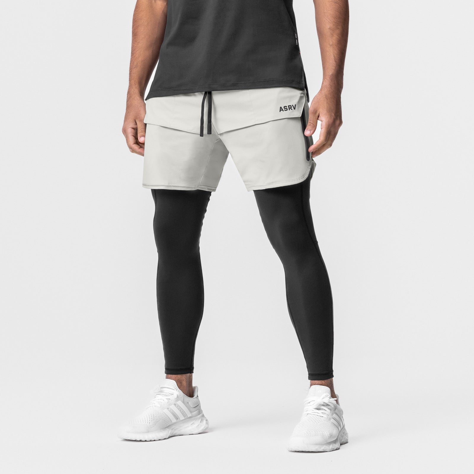 0689. Tetra-Lite® 7" Tech Short - Stone