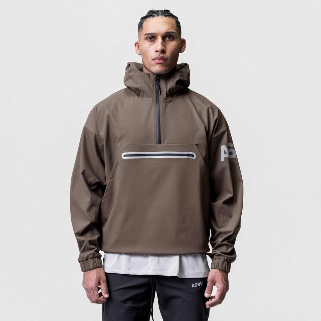 0717. Weather-Ready Anorak Jacket - Deep Taupe