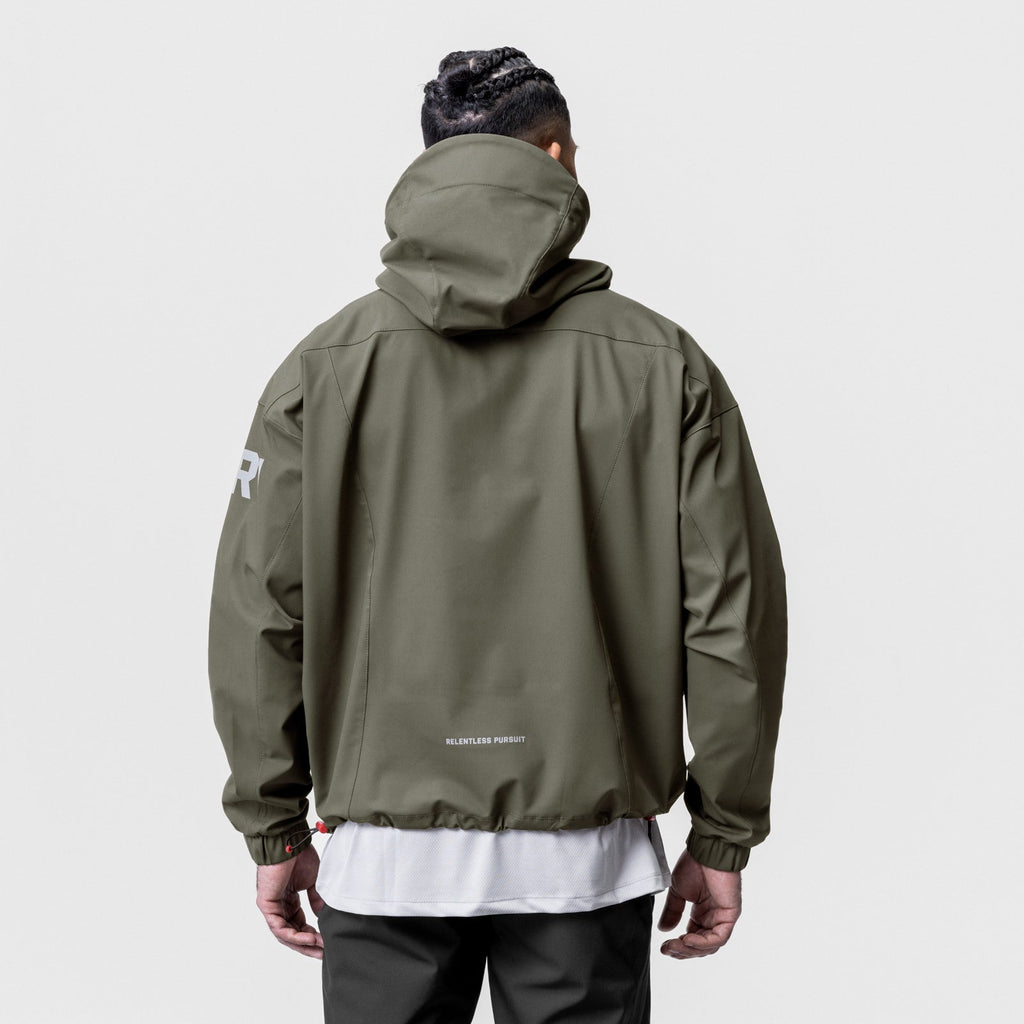 0717. Weather-Ready Anorak Jacket - Olive