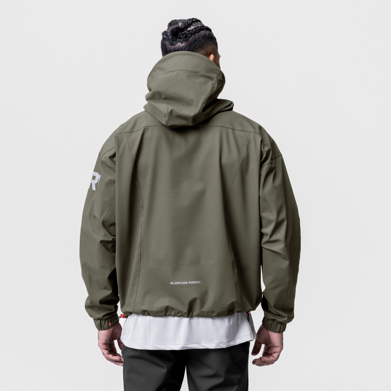 0717. Weather-Ready Anorak Jacket - Olive