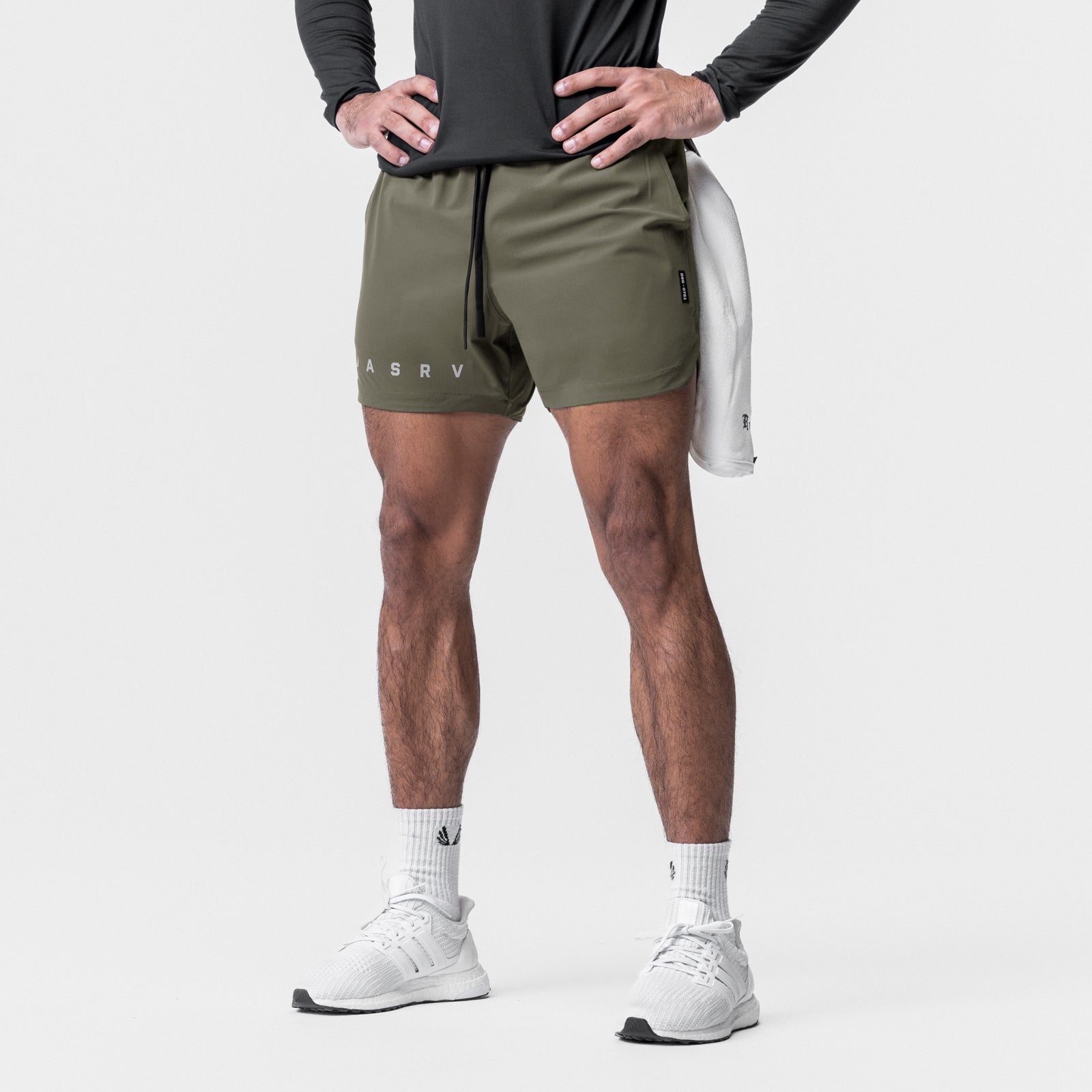 0751. Tetra-Lite® 5" Linerless Short - Olive "Reflective Classic"