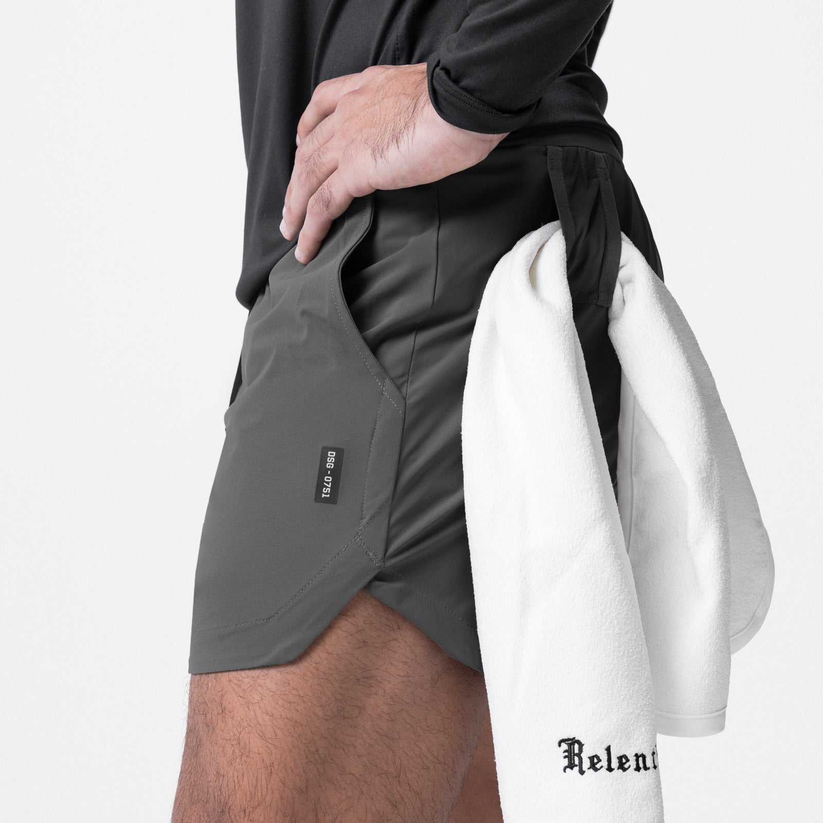 0751. Tetra-Lite® 5" Linerless Short - Space Grey "Classic"