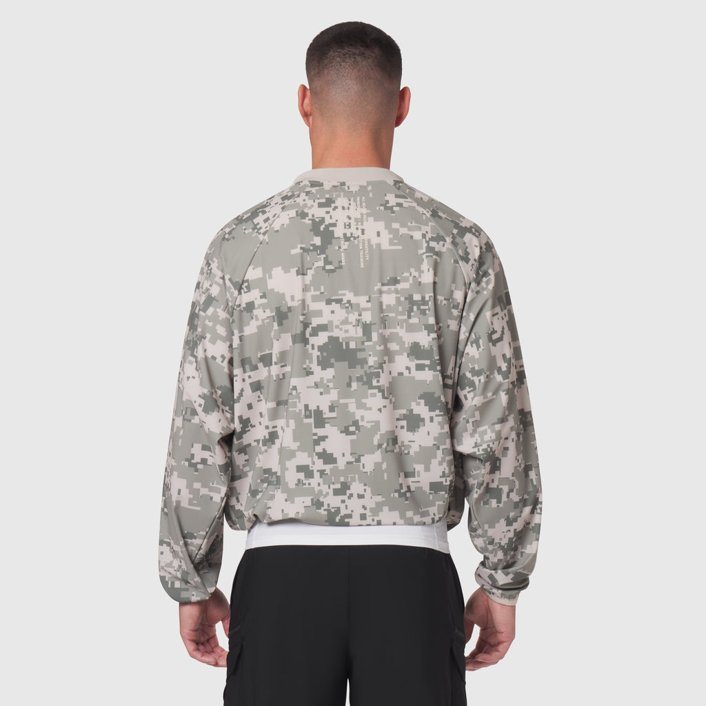 1141. Tetra-Lite® Blade Collar Zip Jacket - Digital Camo
