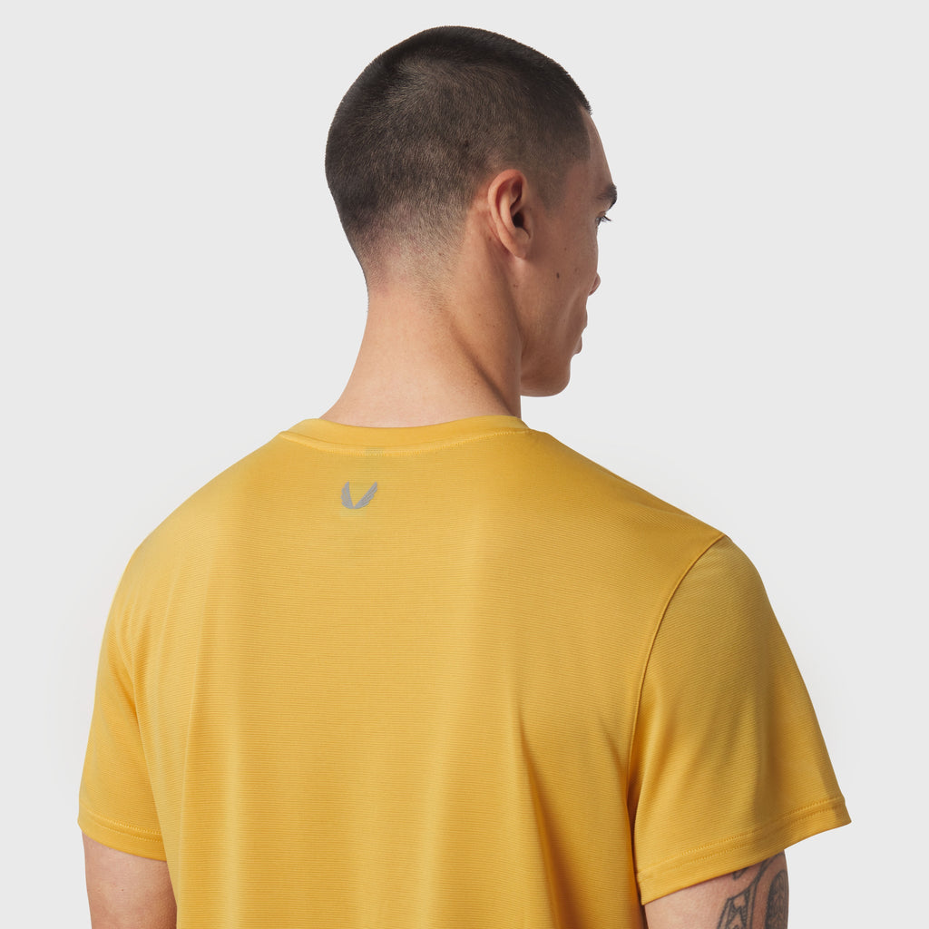 1144. Polartec® Delta Training Tee - Amber