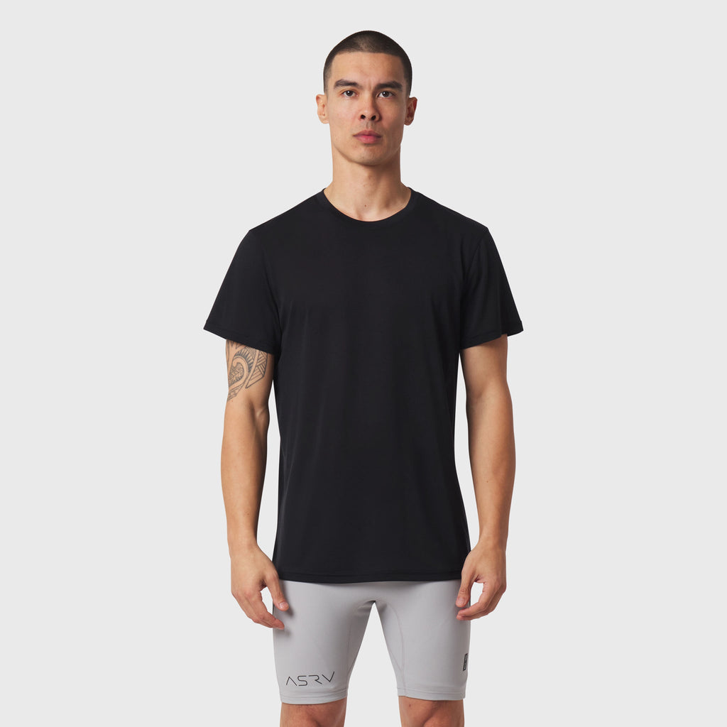 1144. Polartec® Delta Training Tee - Black