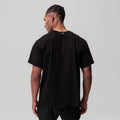 0797. Tech Essential™ Relaxed Tee - Black "Global"