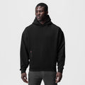 0874. Tech-Terry™ Zip Pocket Hoodie - Black/Black "OTWR"