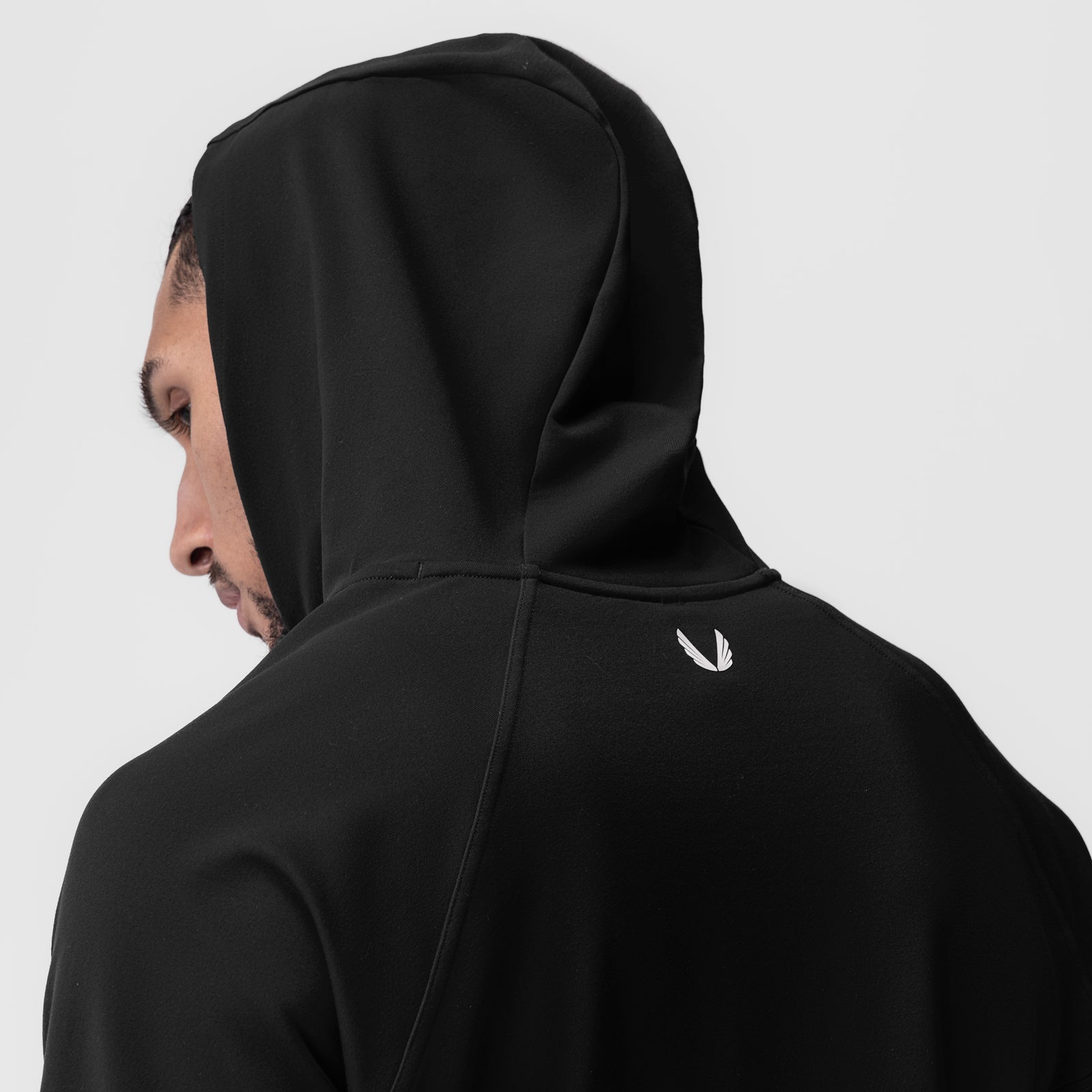 0943. Performance Fleece Zip Hoodie - Black
