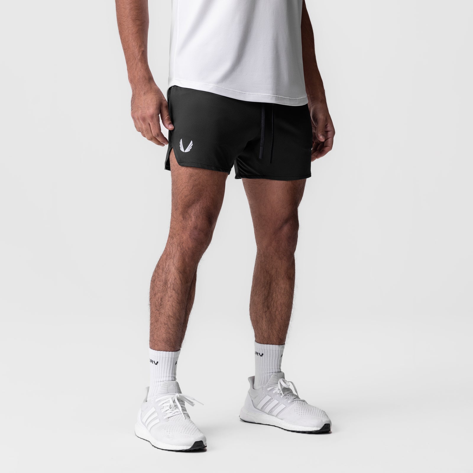 0993. AeroSilver® 5" Linerless Short - Black