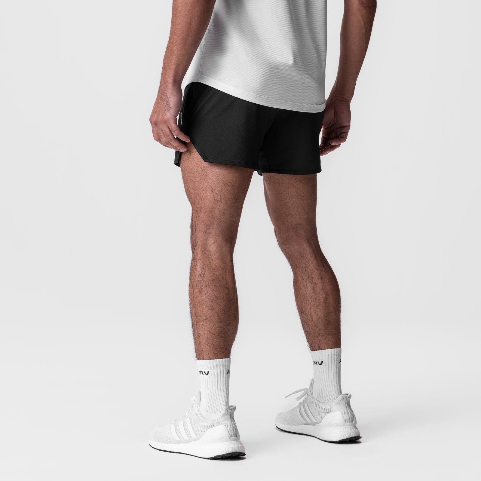 0993. AeroSilver® 5" Linerless Short - Black