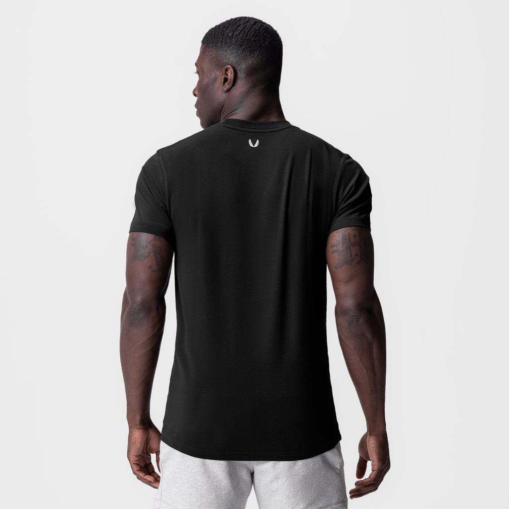 0923. Supima® Essential Tee - Black