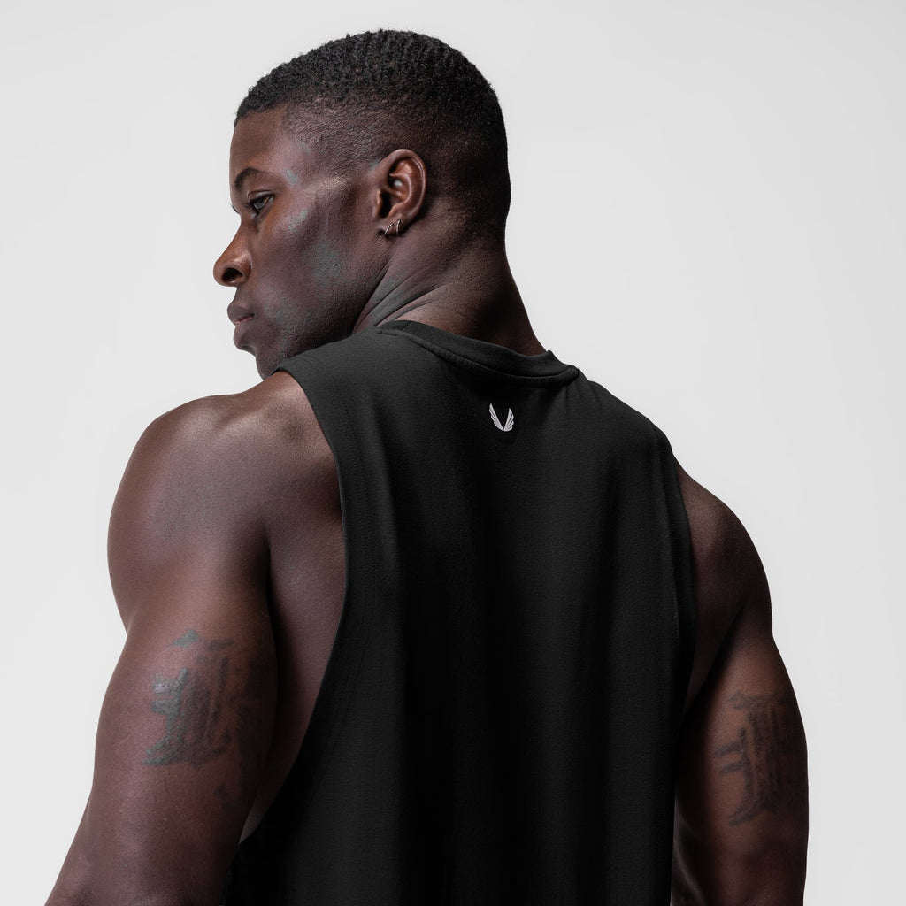 0926. Supima® Muscle Tank - Black