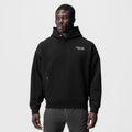 0874. Tech-Terry™ Zip Pocket Hoodie - Black "Brush Wings/ASRV"