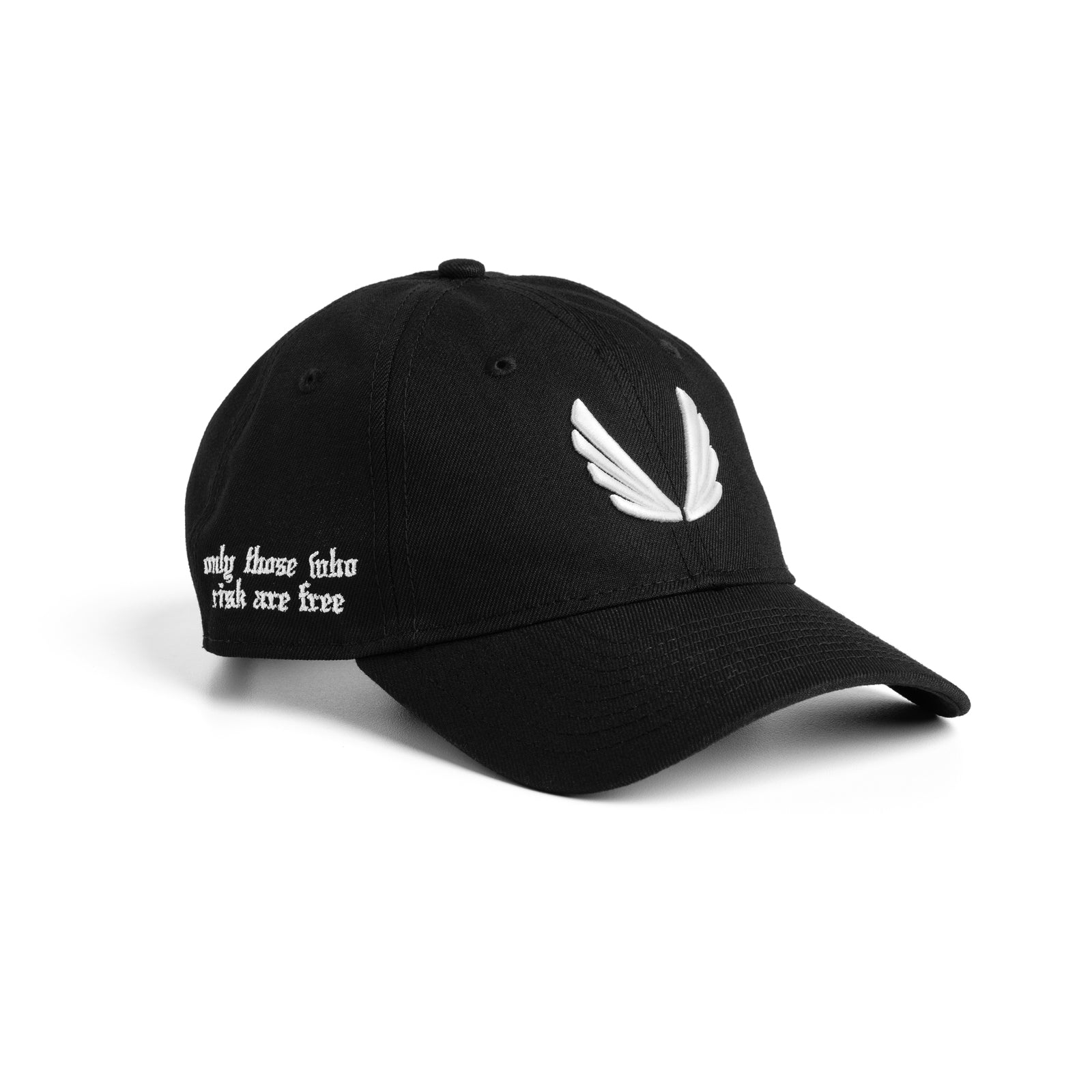 New Era® 9Twenty® Strapback Hat - Black/White