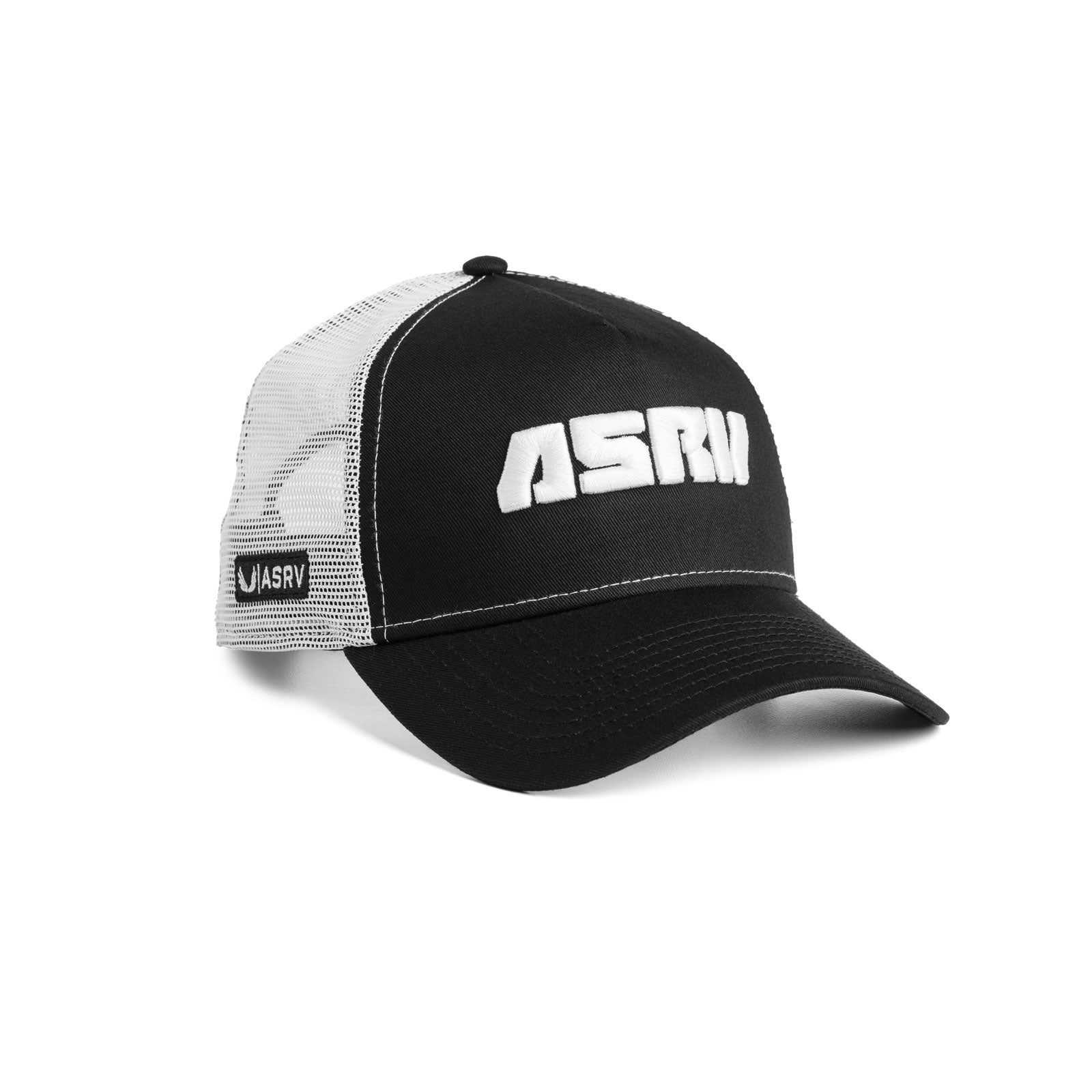 New Era® 9Forty® A-Frame Trucker Hat - Black/White "Blade"