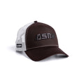 New Era® 9Forty® A-Frame Trucker Hat - Dark Earth/White "Blade"
