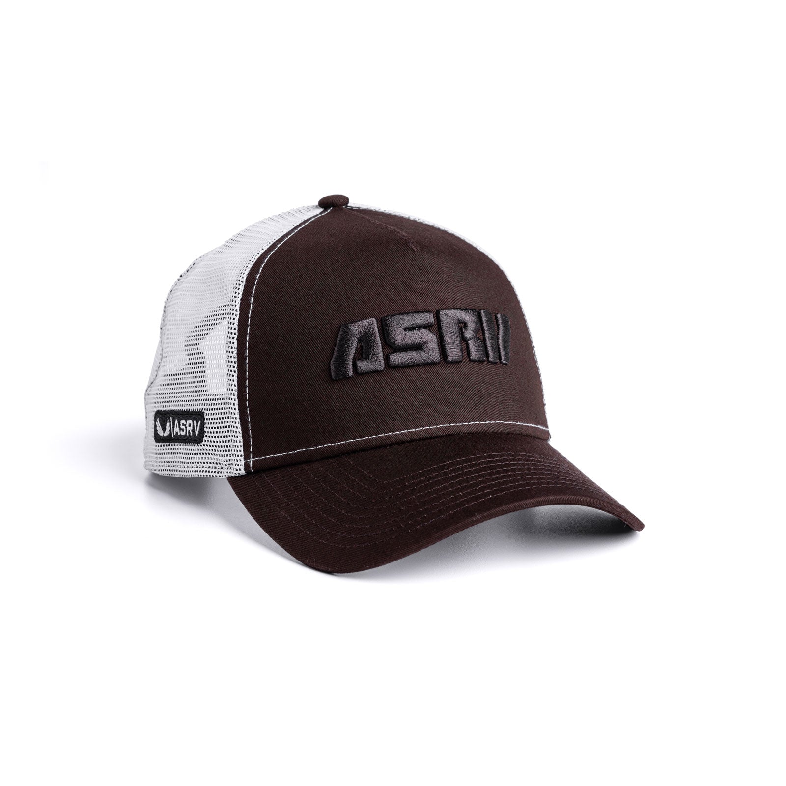 New Era® 9Forty® A-Frame Trucker Hat - Dark Earth/White "Blade"