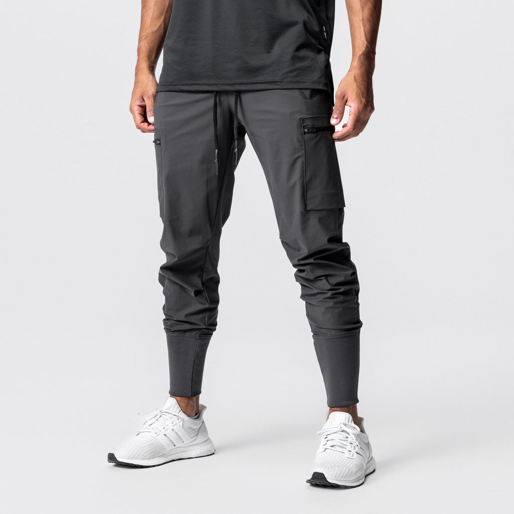 0827. Tetra-Lite® Inlay Pocket High Rib Jogger - Space Grey