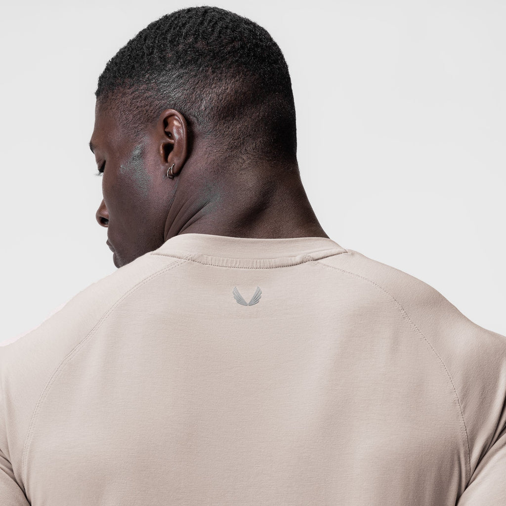 0919. Supima® Fitted Tee - Chai