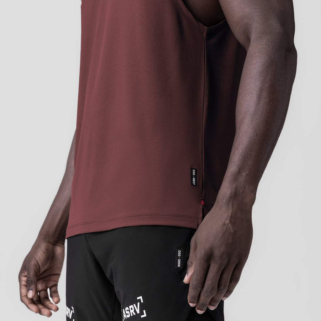 0837. 3D-Lite® 2.0 Lycra® Muscle Tank - Crimson "RP"