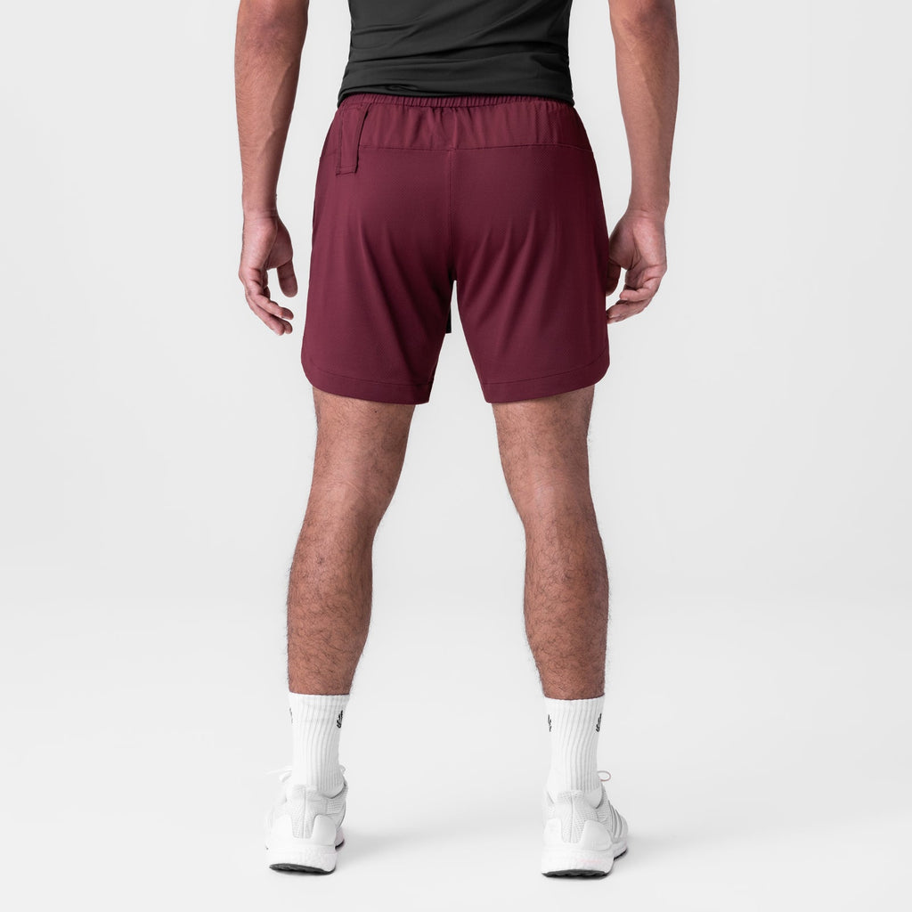 0994. AeroSilver® 7" Linerless Short - Crimson