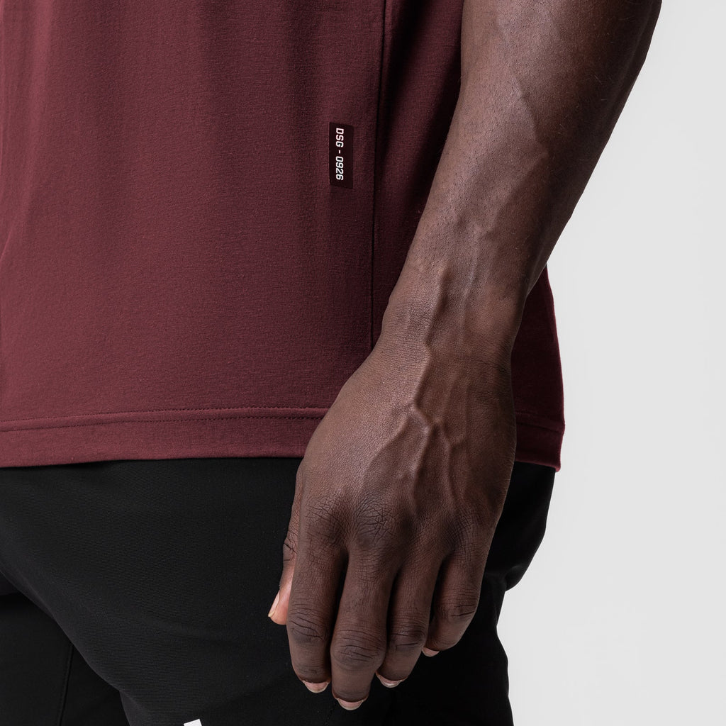0926. Supima® Muscle Tank - Crimson
