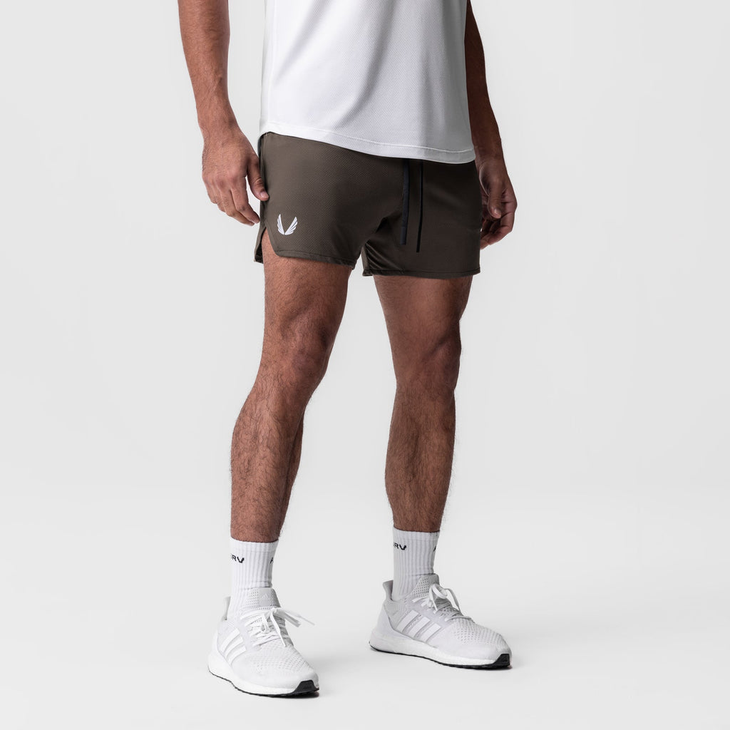 0993. AeroSilver® 5" Linerless Short - Deep Taupe
