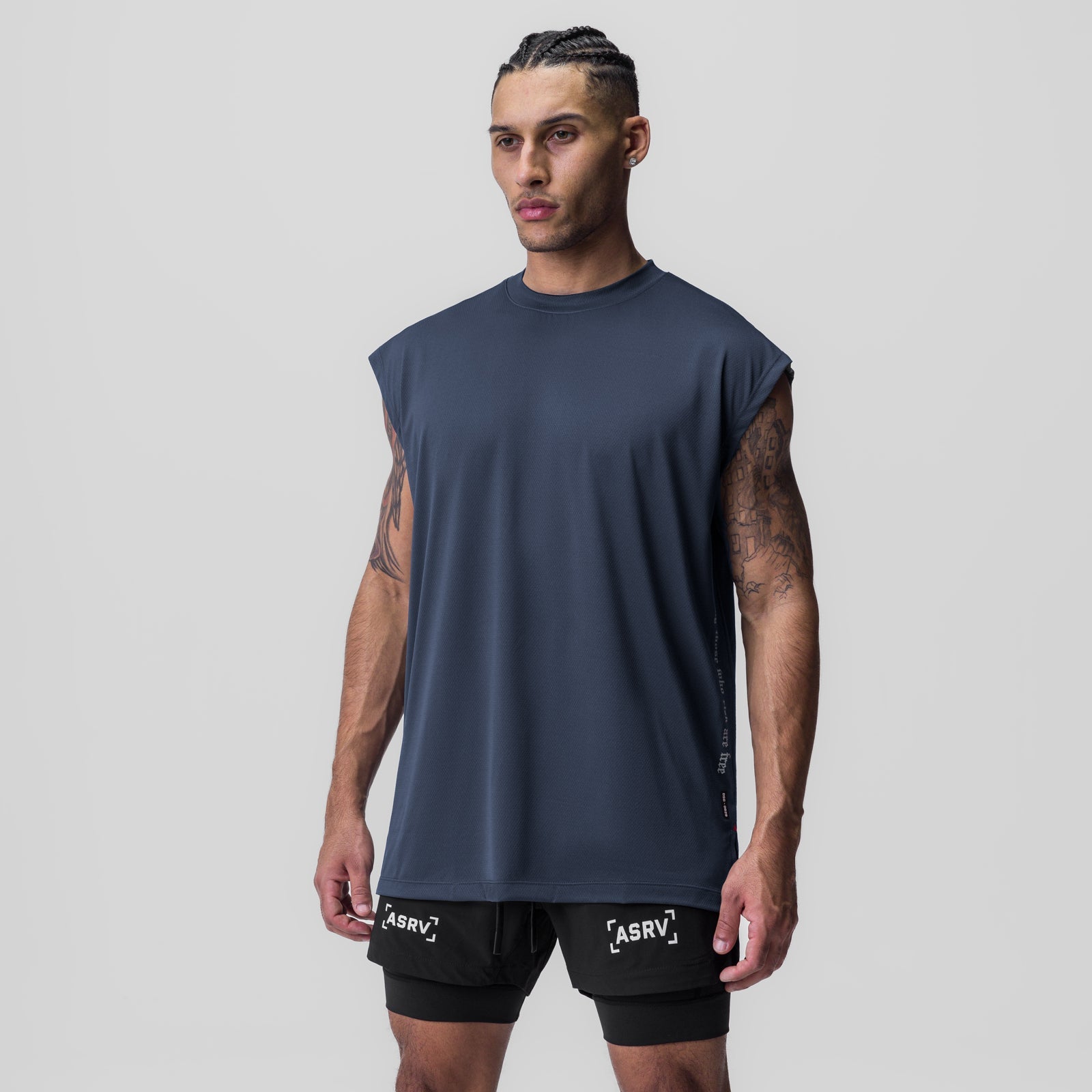 0829. Silver-Lite™ 2.0 Oversized Cutoff - Navy "OTWR"