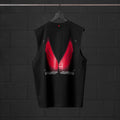 0807. Tech Essential™ Relaxed Cutoff - Black "Ghost Trace"