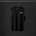 0807. Tech Essential™ Relaxed Cutoff - Black "Global Reach"