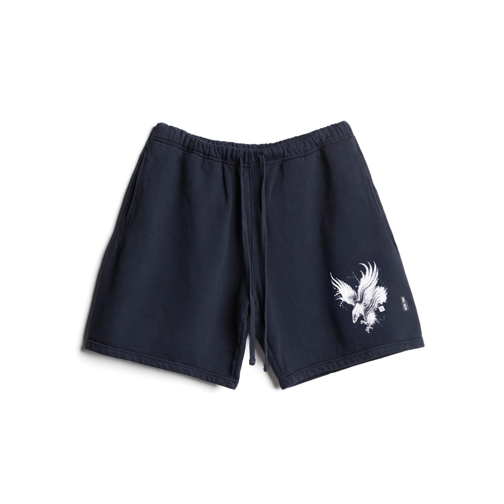 0578. LE Cotton Shorts - Navy "Eagle"