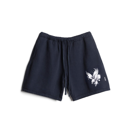 0578. LE Cotton Shorts - Navy "Eagle"