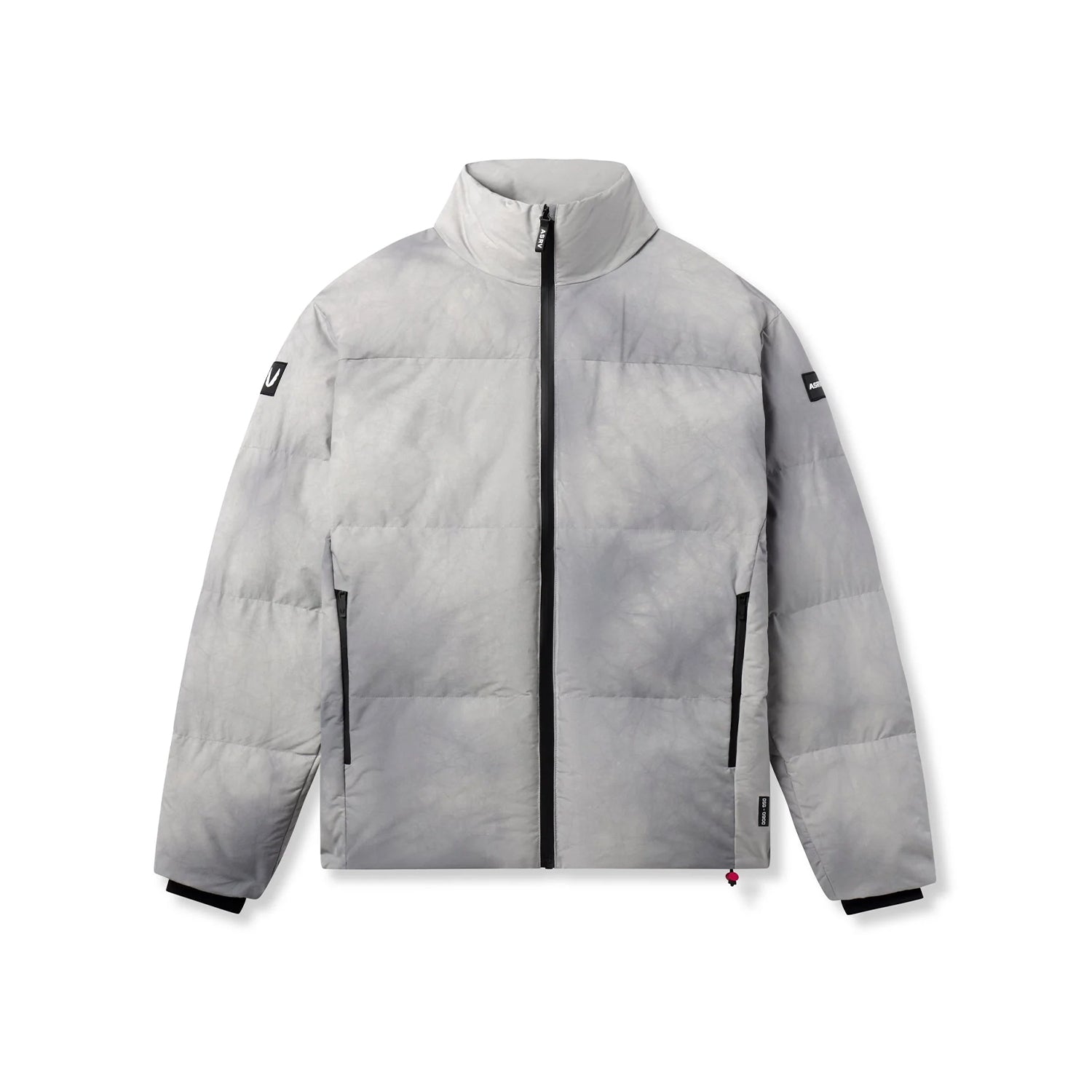 0900. PrimaLoft® Weather-Ready Puffer Jacket - Grey "Wave Dye"