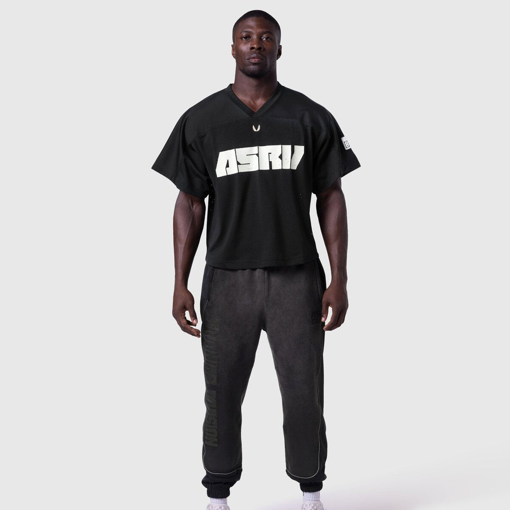 1111. Ion-Mesh™ Crop Jersey - Black
