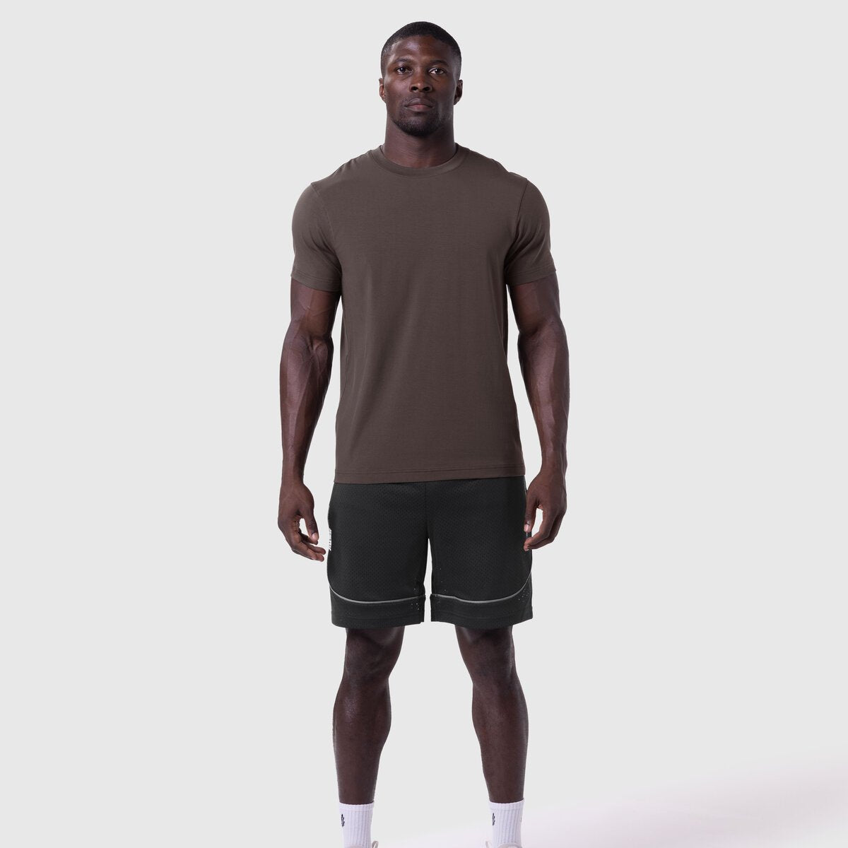 0923. Supima® Essential Tee - Dark Earth