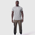 0660. AeroSilver® Established Tee - Slate Grey "Blade"