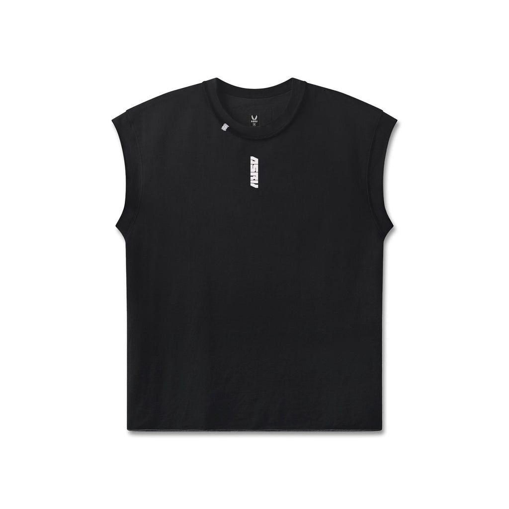 1115. Tech Essential™ Cap Shoulder Cutoff - Black