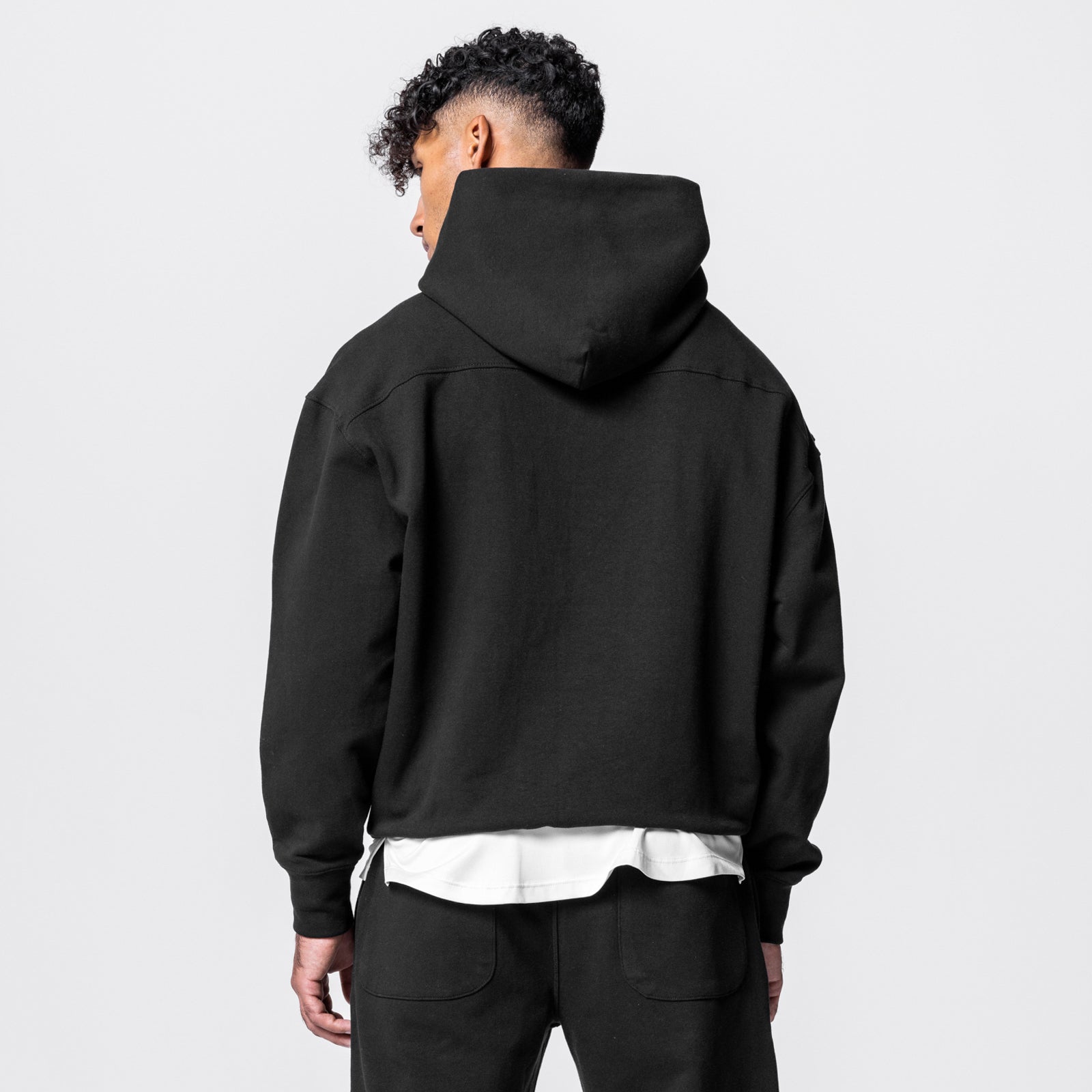 0648. Tech-Terry™ Hoodie - Black