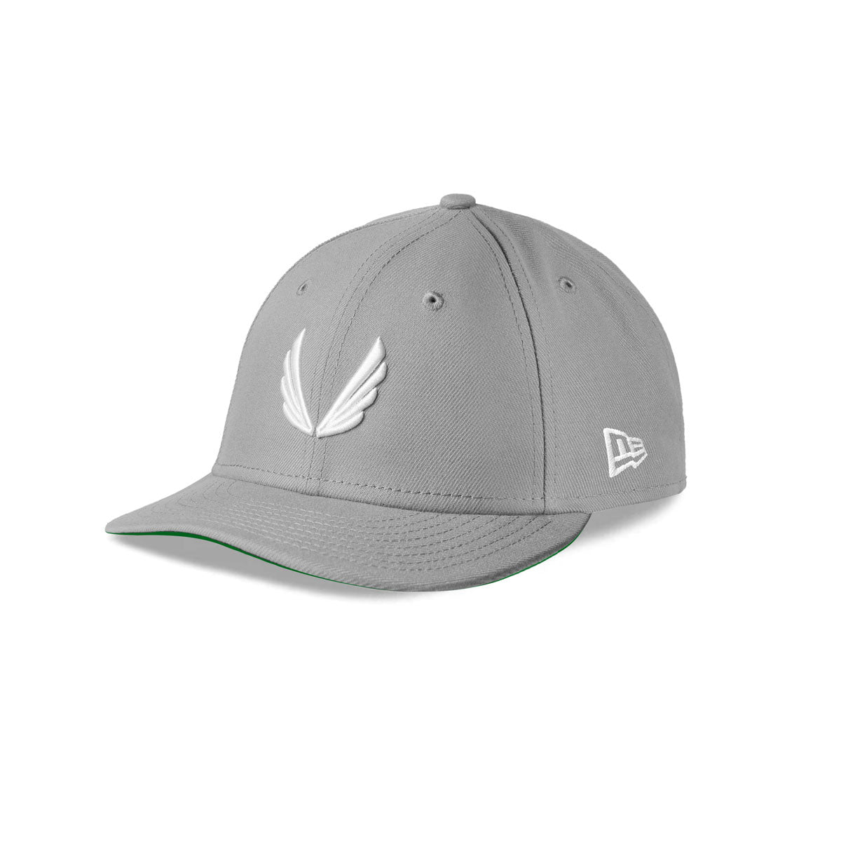 New Era® 59Fifty® Low Profile Hat - Grey/White "Wings"