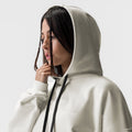 ASRV x Equinox Sorona® French-Terry Cropped Hoodie - Ivory Cream