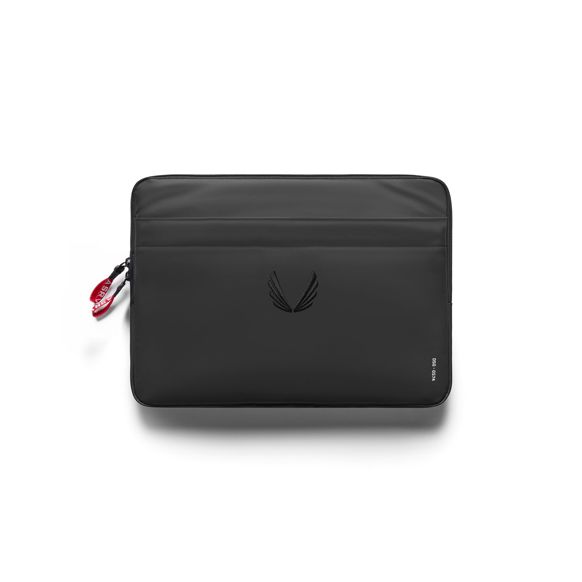 0574. Water Resistant Padded Laptop Case - Black