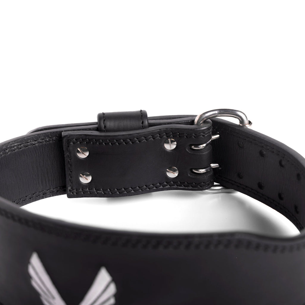 Leather Lifting Belt - Black