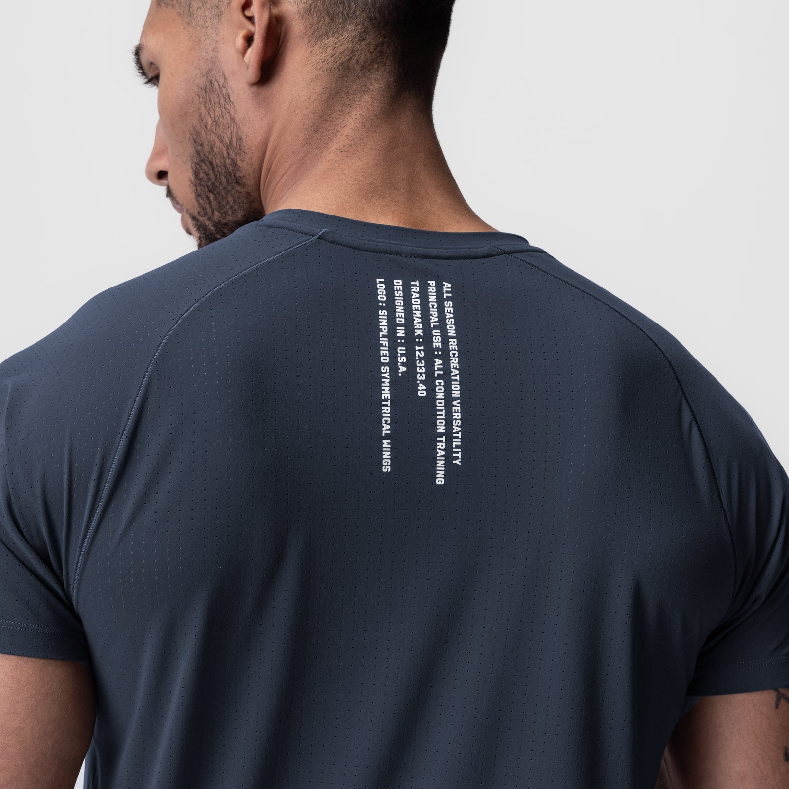0948. Laser-Vent™ Established Tee - Navy