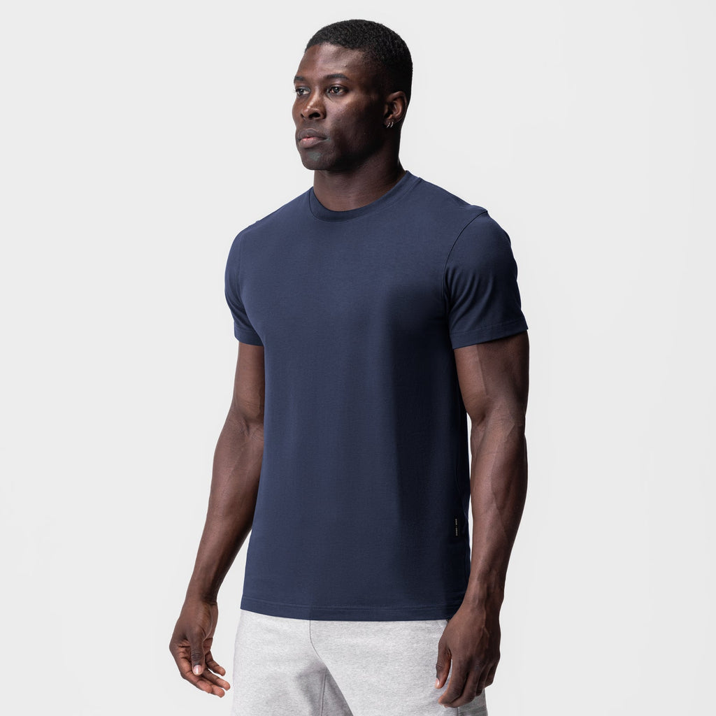 0923. Supima® Essential Tee - Navy