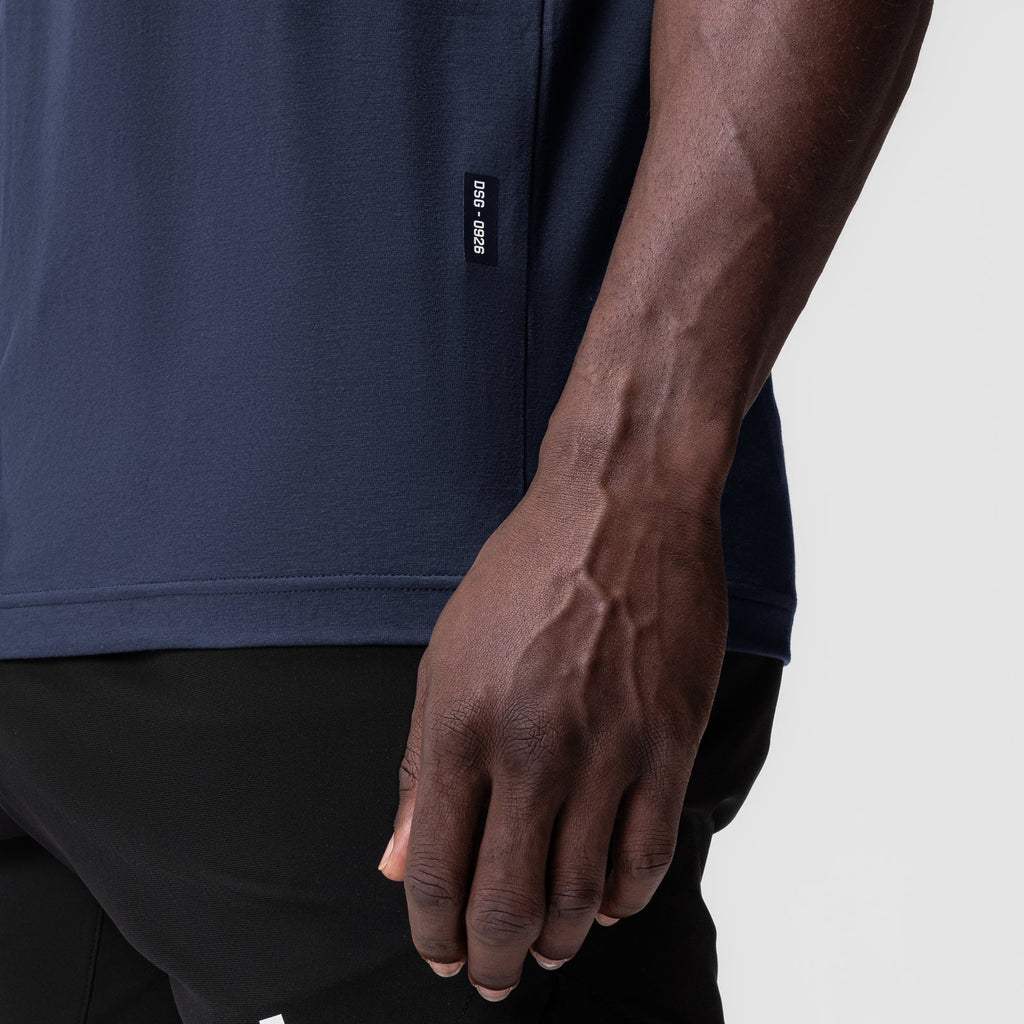 0926. Supima® Muscle Tank - Navy