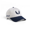 New Era® 9Twenty® Strapback Hat - Stone/Navy Two Tone